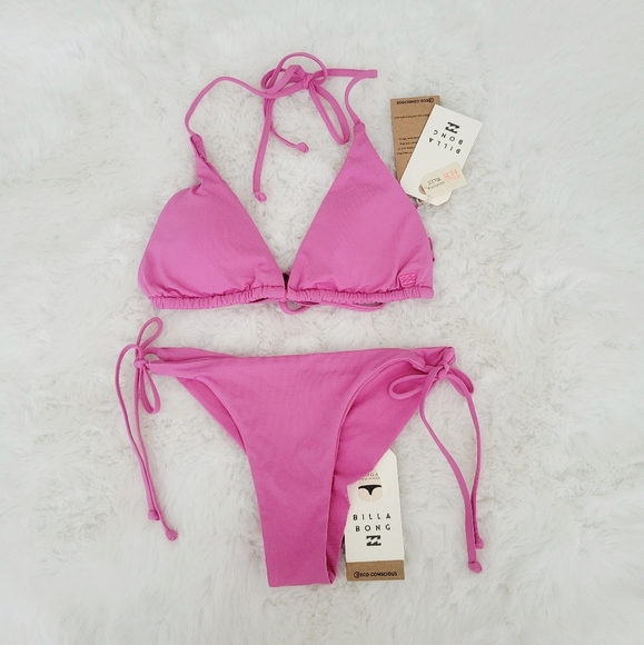 👡BILLABONG BRAND NEW BIKINI TOP AND BOTTOM SIZE M - Picture 6 of 10